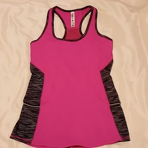 XS Waist Cinching Kyodan Racerback, Fuschia